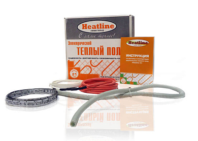 Комплект ''Heatline'' 20Р2Э-63м-1300Вт 7,6-10,8м2