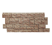 Панель фасадная Северный камень 1117*463*24 терракотовый (10 шт.) (Р)