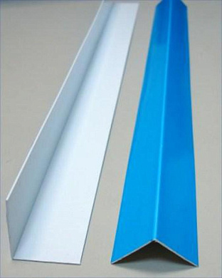 Угол ПВХ однотонный голубой 30х30х2700 LUА007-3030 (25 шт в уп.)