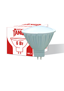Лампа TANGO LED MR16 GU5.3 потол. 6W 4000K (W) 220V (1/100) (Р)