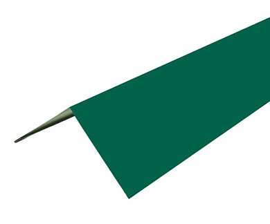 Угол наружный (конек) 100*100*2000 RAL 6005 зеленый(0,44 м2)
