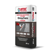 ЛИТОКС Шпаклевка финишная цементная GreyCem 20кг (70 шт)