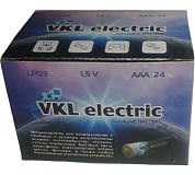 Батарейка LR 03 / ААА VKL electric Alkaline BOX*24