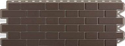Панель фасадная кирпич клинкерный 1,217*0,444 коричневый 10 шт АП (Р)